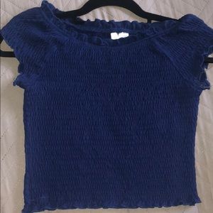 off the shoulder shirt